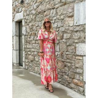 Robe Longue Carlita - Multicolore