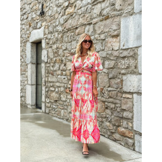 Robe Longue Carlita - Multicolore