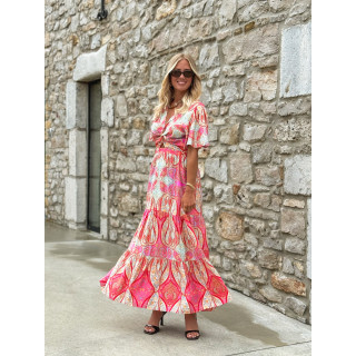 Robe Longue Carlita - Multicolore