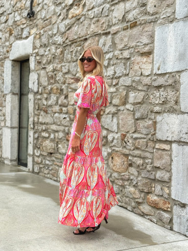 Robe Longue Carlita - Multicolore