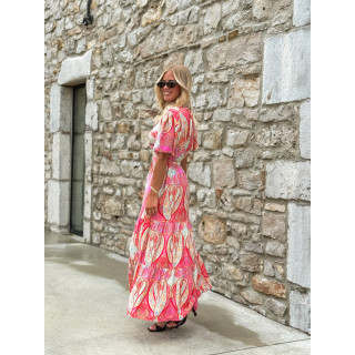 Robe Longue Carlita - Multicolore