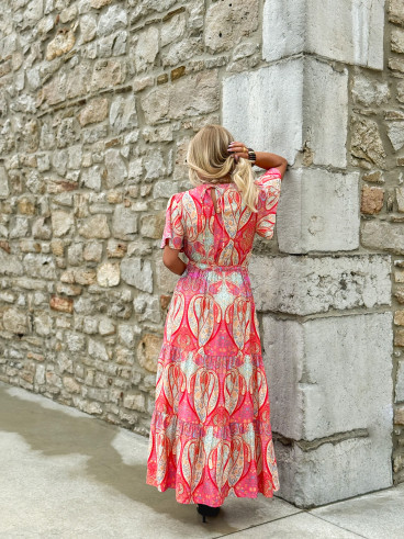 Robe Longue Carlita - Multicolore