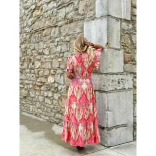Robe Longue Carlita - Multicolore