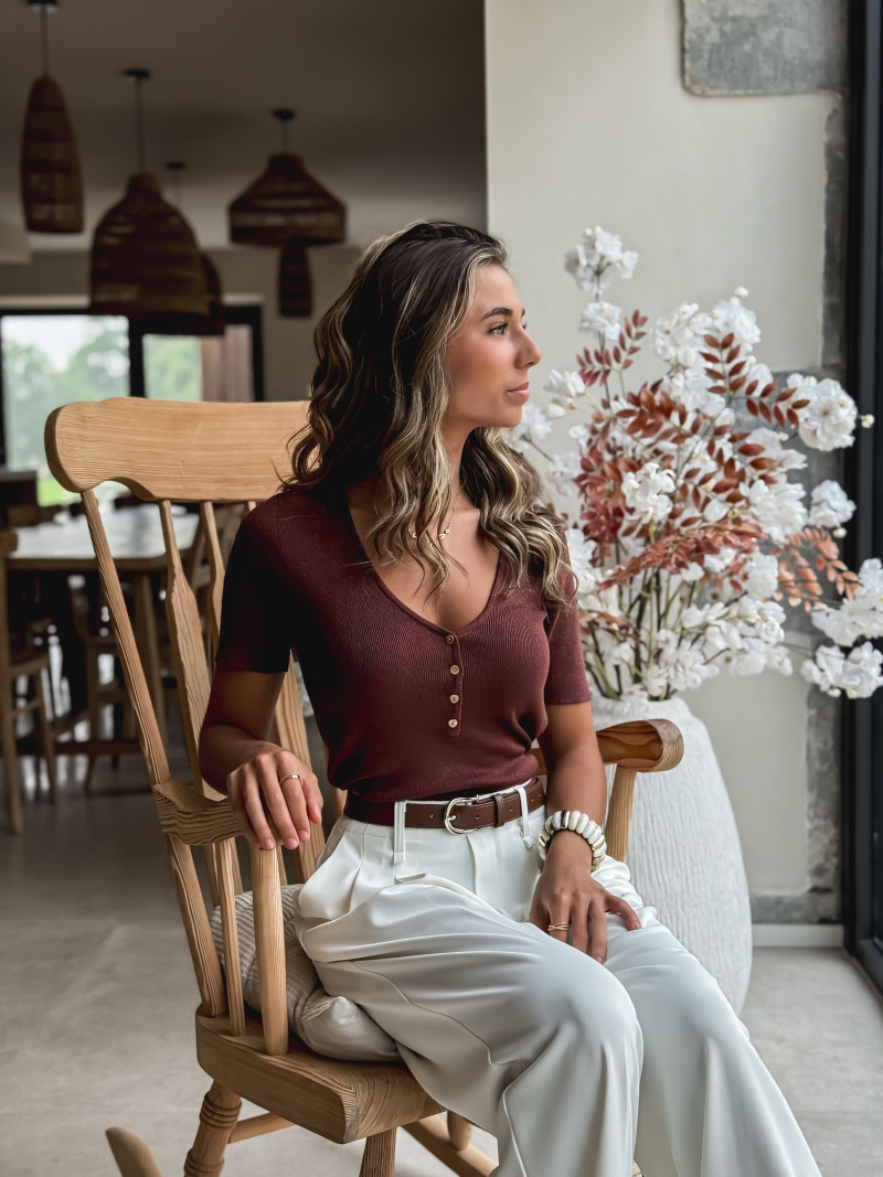 Blouse Eloïa - Chocolat