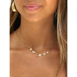 Collier Soriane - Doré