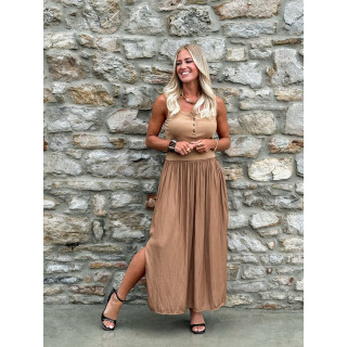 Robe longue Marinna - Camel