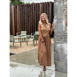 Robe longue Marinna - Camel
