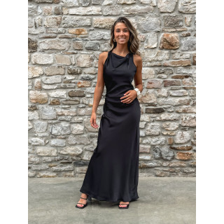 Robe longue Leyna - Noir