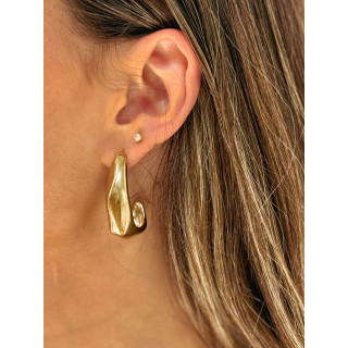 Boucles d'oreilles Joaline - Doré