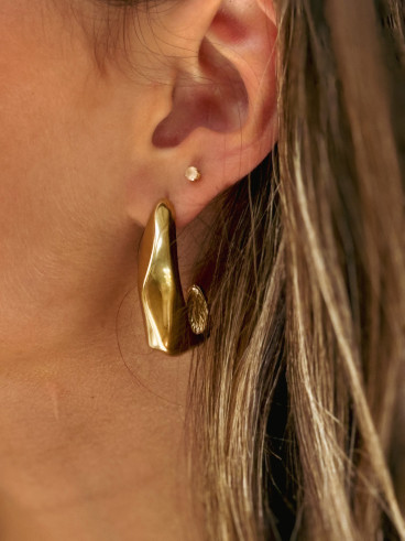 Boucles d'oreilles Joaline - Doré