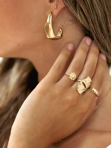 Boucles d'oreilles Joaline - Doré