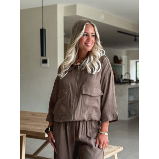 Veste Léonia - Kaki/Taupe