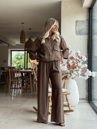 Veste Léonia - Kaki/Taupe