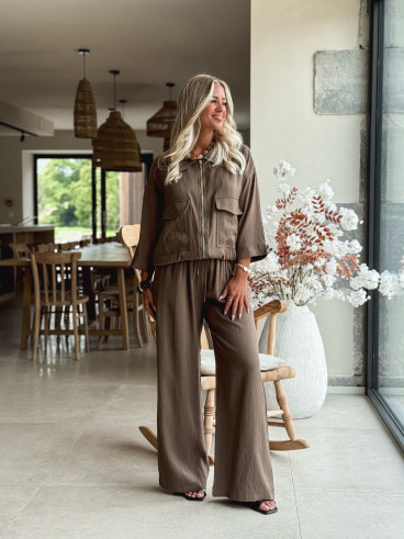 Veste Léonia - Kaki/Taupe