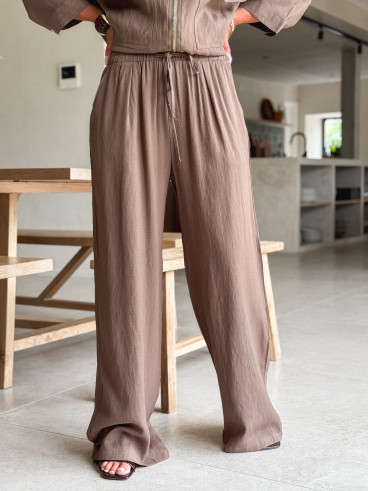 Pantalon Léonia - Kaki/Taupe