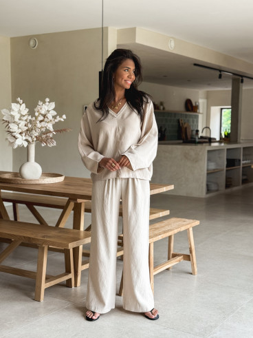 Blouse Léonia - Beige