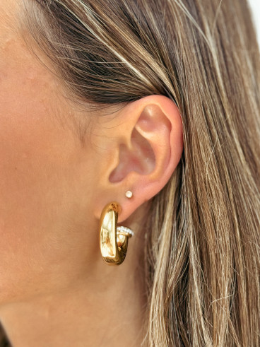 Boucles d'oreilles Vitoria - Doré
