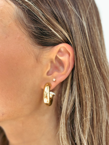 Boucles d'oreilles Vitoria - Doré
