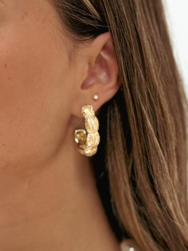 Boucles d'oreilles Vassilia - Doré