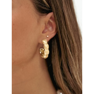 Boucles d'oreilles Vassilia - Doré