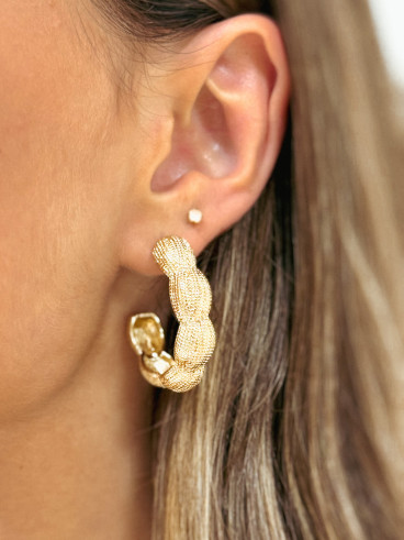 Boucles d'oreilles Vassilia - Doré
