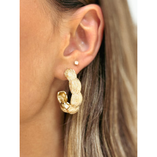 Boucles d'oreilles Vassilia - Doré