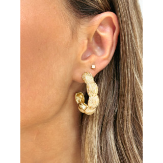 Boucles d'oreilles Vassilia - Doré