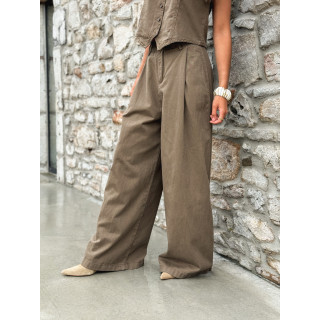 Pantalon Anaisa - Marron