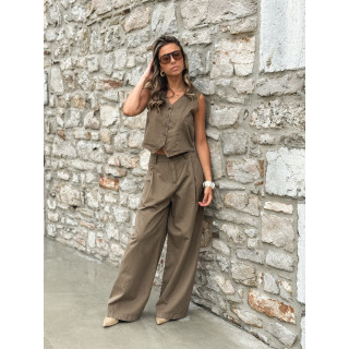 Pantalon Anaisa - Marron