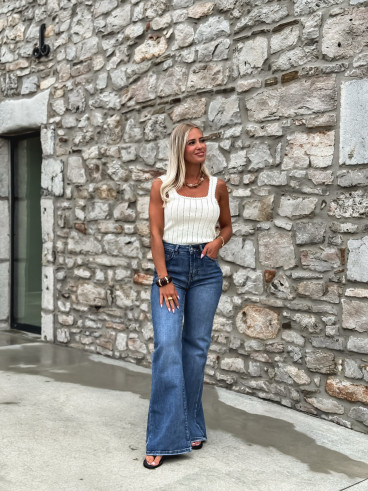 Jeans Samantha - Bleu