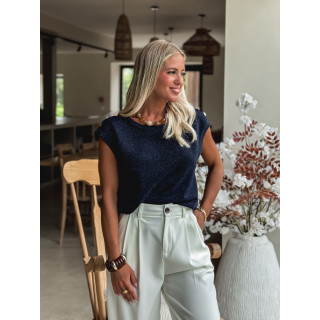Blouse Loraline - Bleu marine