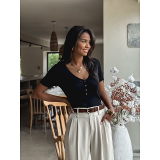 Blouse Eloïa - Noir
