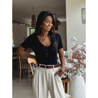 Blouse Eloïa - Noir