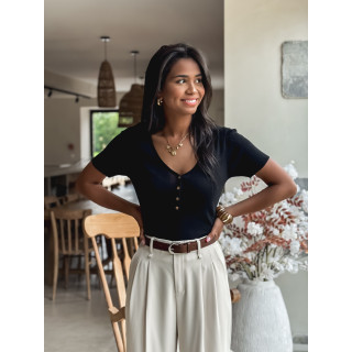 Blouse Eloïa - Noir