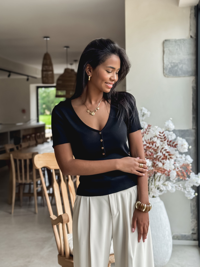 Blouse Eloïa - Noir