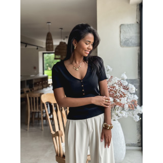 Blouse Eloïa - Noir