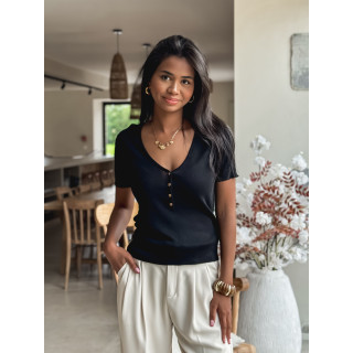 Blouse Eloïa - Noir