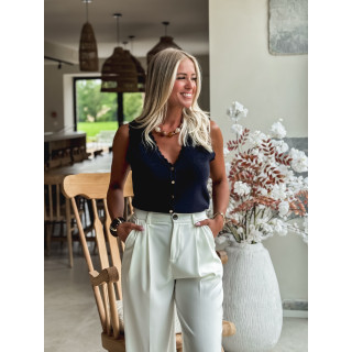 Blouse Manolie - Bleu marine
