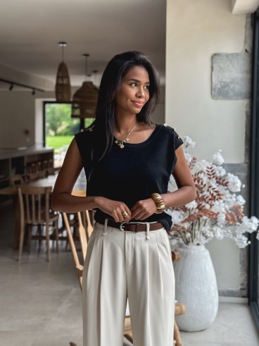 Blouse Loraline - Noir