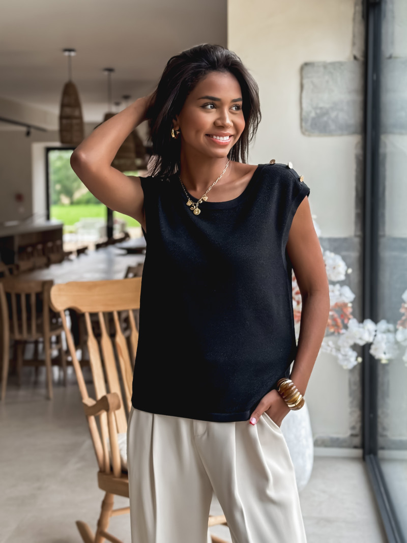 Blouse Loraline - Noir
