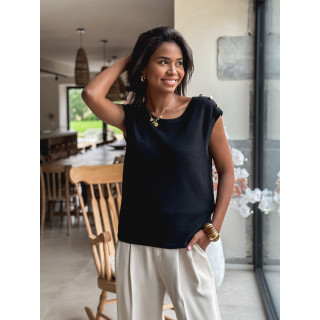Blouse Loraline - Noir
