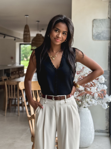 Blouse Taliyah - Noir