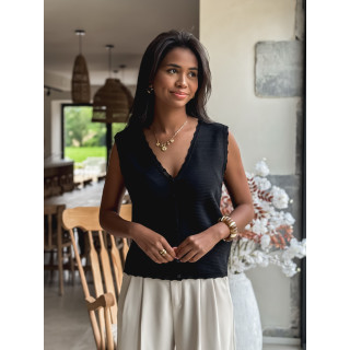 Blouse Taliyah - Noir