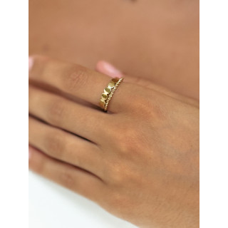 Bague Thaïna - Doré
