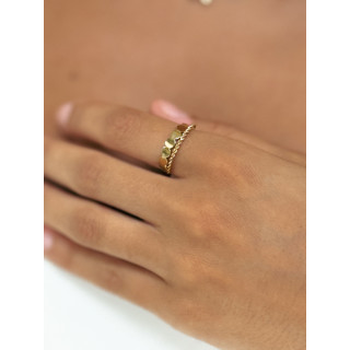 Bague Thaïna - Doré