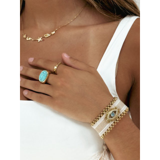 Bague Thaïna - Doré