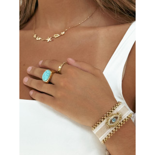 Bague Thaïna - Doré