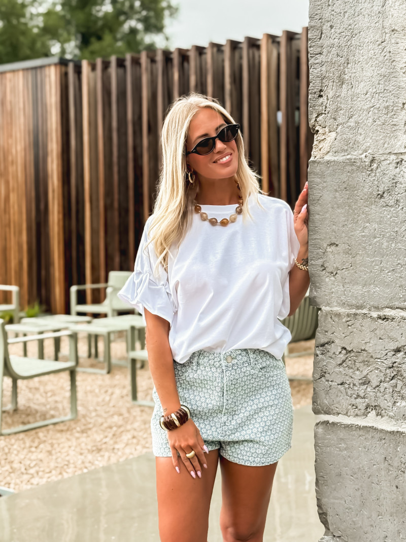 T-shirt Amaëlle - Blanc