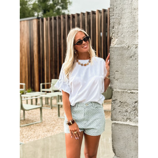 T-shirt Amaëlle - Blanc