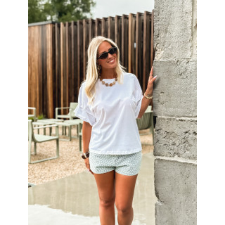 T-shirt Amaëlle - Blanc